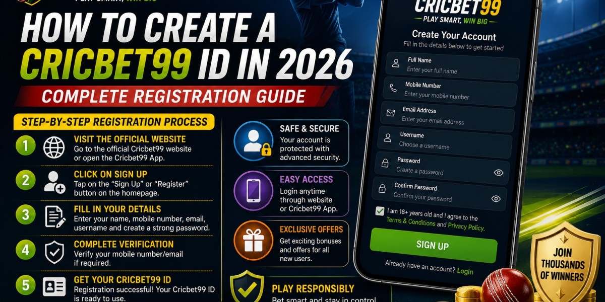 How to Create a Cricbet99 ID in 2026: Complete