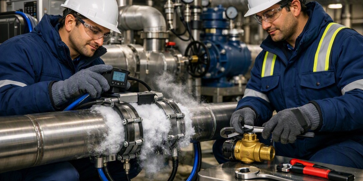 What Equipment Is Used During Pipe Freezing Ope