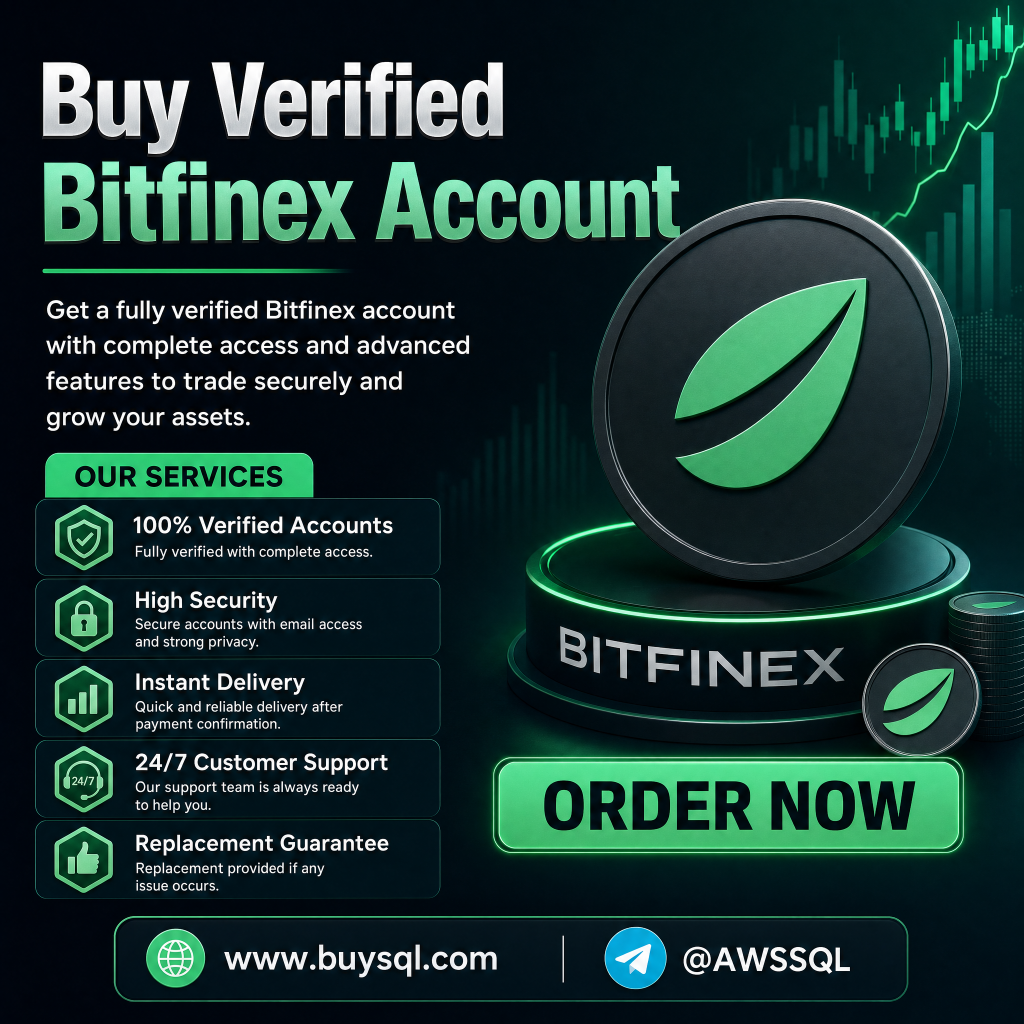 Buy Verified Bitfinex Account - Buy SQL