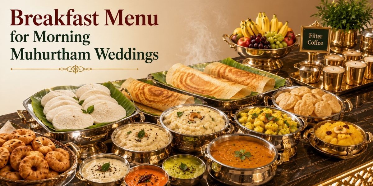 Breakfast Menu for Morning Muhurtham Weddings