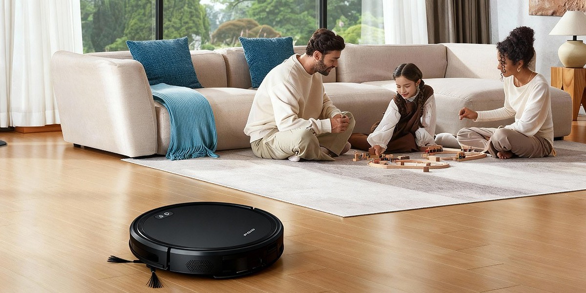 Does the DustaPro Robot Vacuum Cleaner avoid ob