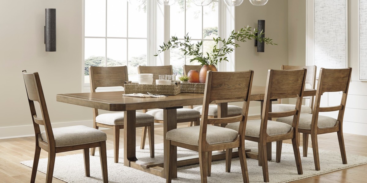 Elegant Brown Dining Table Set: A Stylish Choic