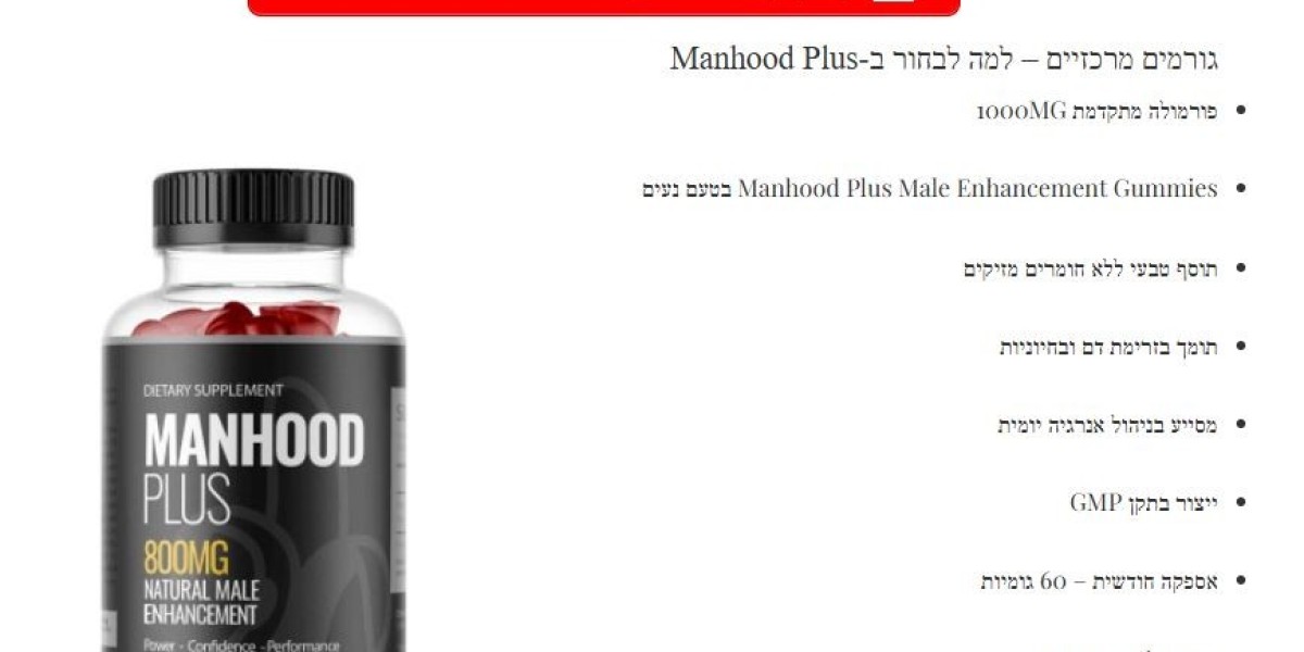 Manhood Plus Male Enhancement - זה לא קסם, זה מ
