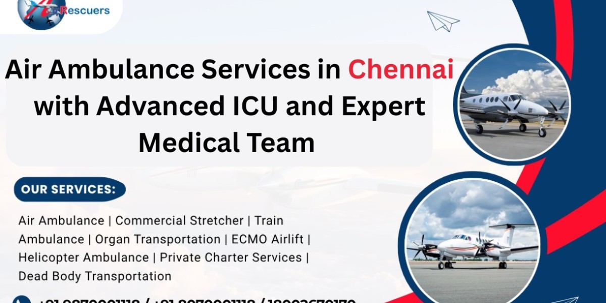 Air Ambulance Services in Chennai
