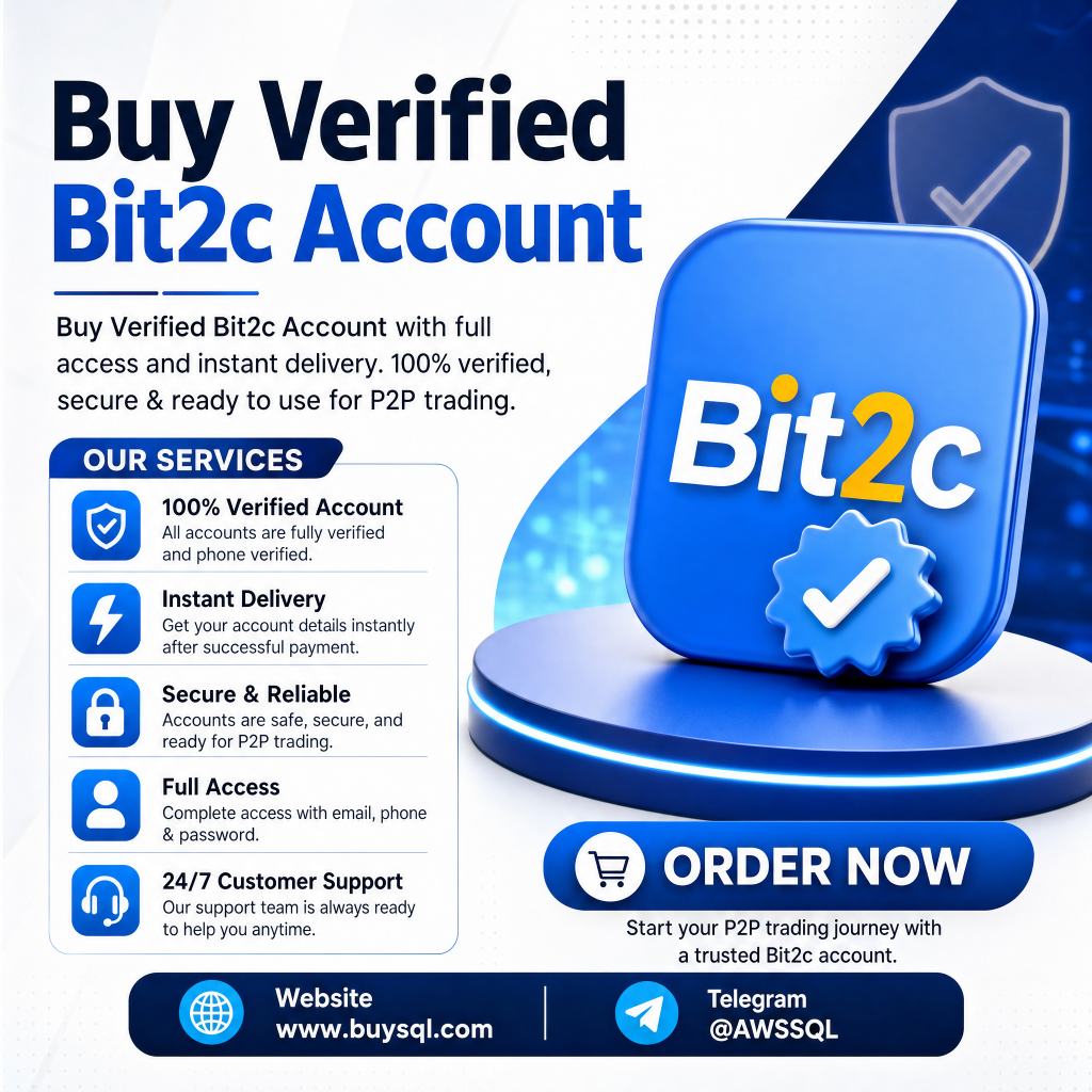 Buy Verified Bit2c Account - Buy SQL
