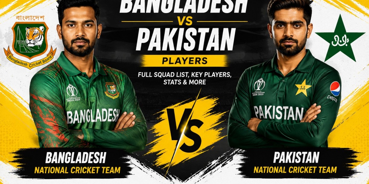 Bangladesh vs Pakistan Players List: Full Squad