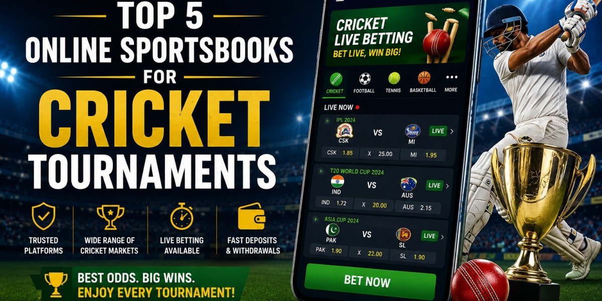 Top 5 Online Sportsbooks for Cricket Tournament