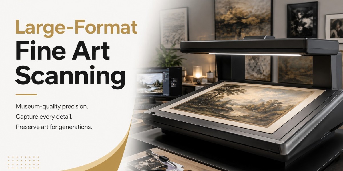 How Large-Format Fine Art Scanning Preserves