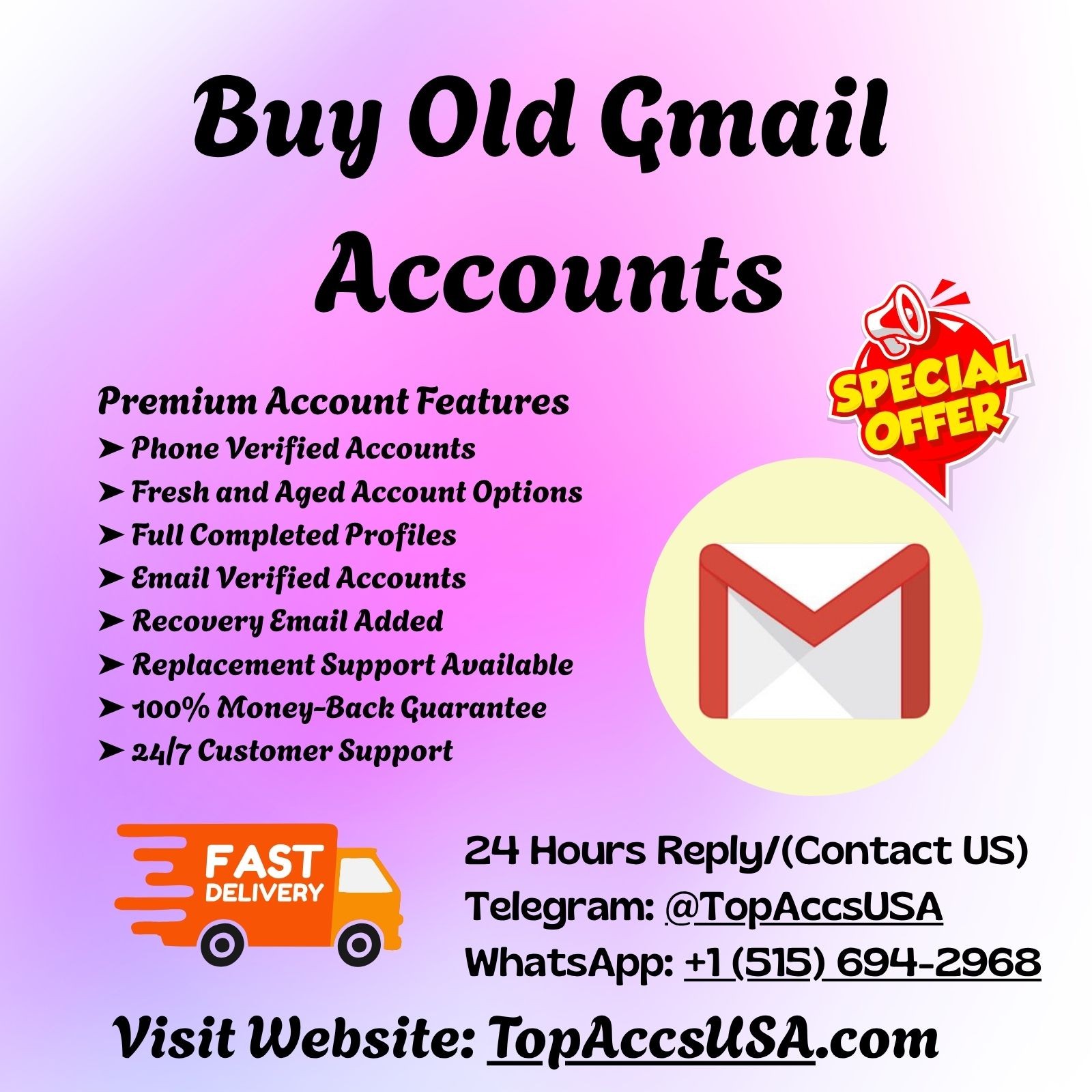 Buy aged gmail accounts Profile Picture