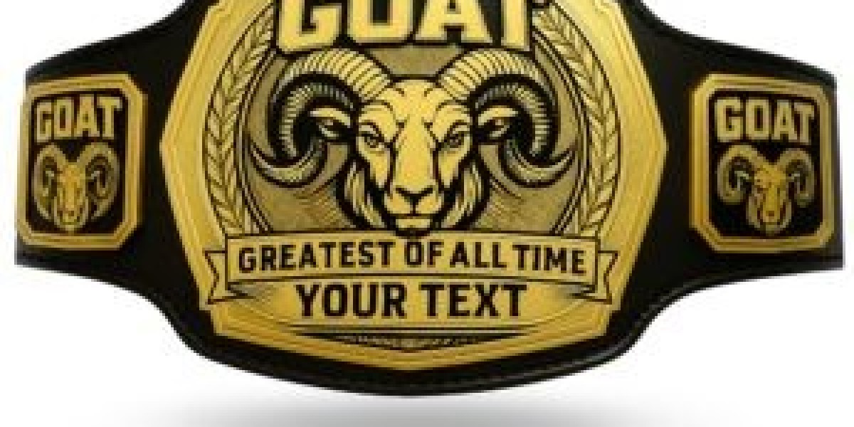 GOAT Wrestling Belt for Greatest Wrestling Cham
