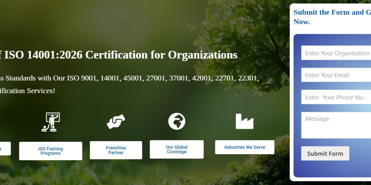 Importance of ISO 14001:2026 Certification for