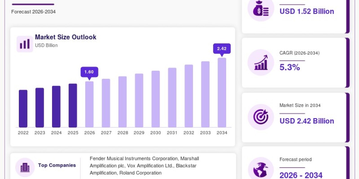 Guitar Amplification System Market Size, Share,