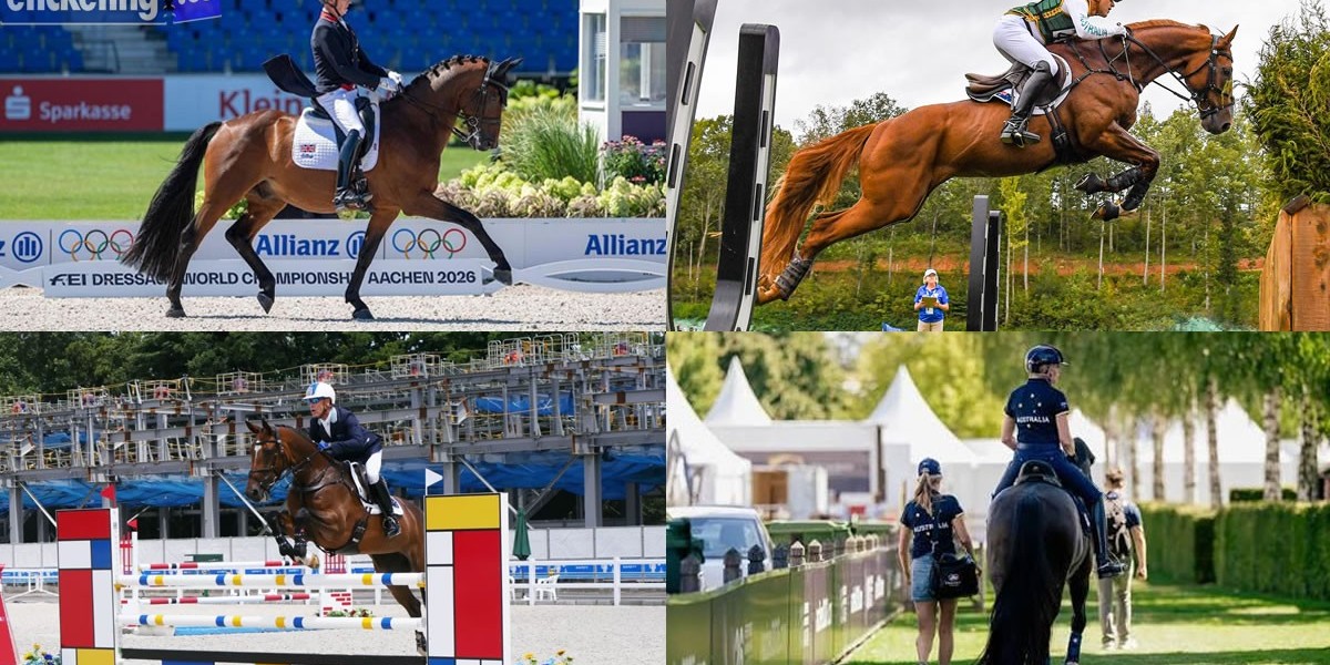 Summer Games Tickets: Dressage Team En Route to
