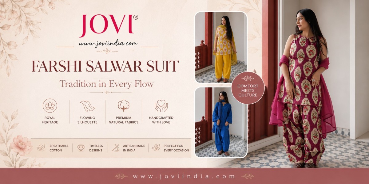 Farshi Salwar Suit Collection by JOVI India