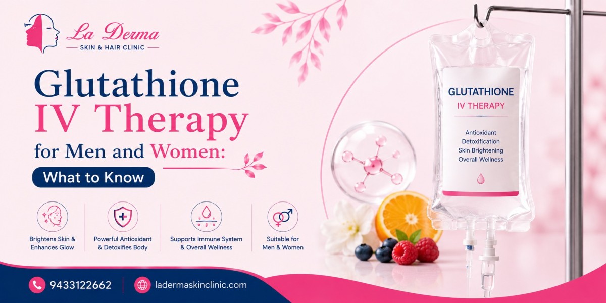 Glutathione IV Therapy for Men and Women