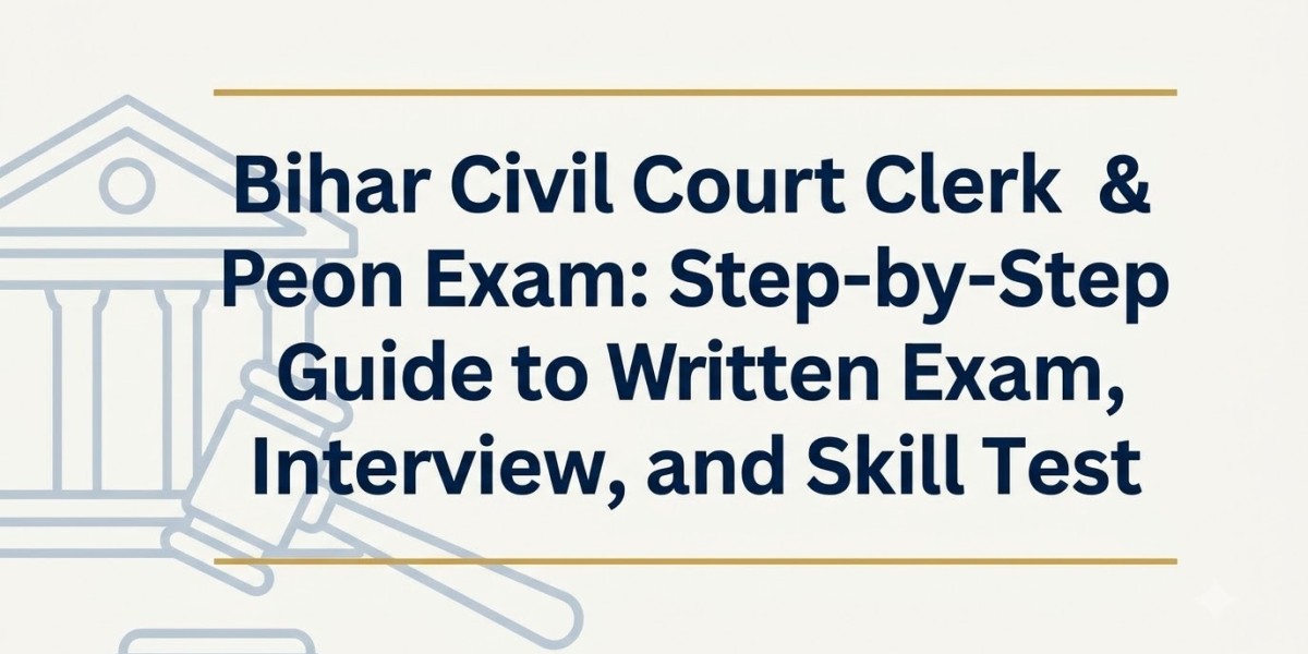 Bihar Civil Court Clerk & Peon Exam