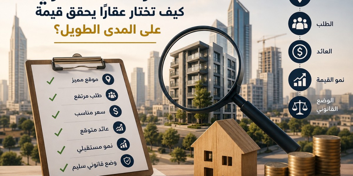 العقار الاستثماري: كيف تختار عقارًا