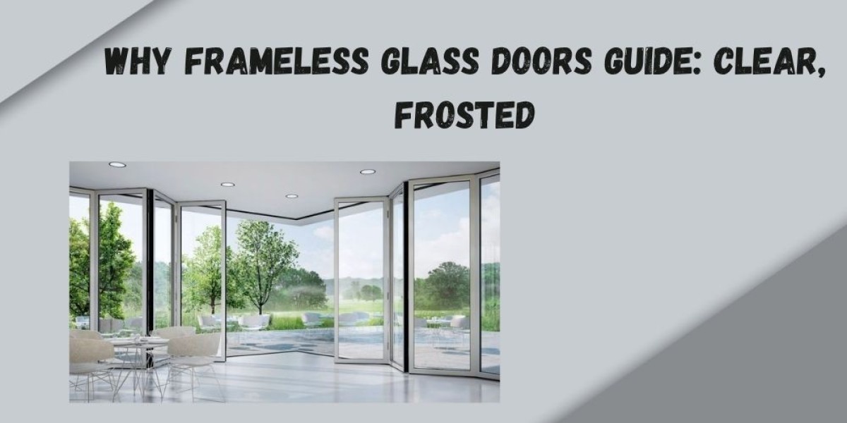 Why frameless Glass Doors Guide: Clear, Frosted