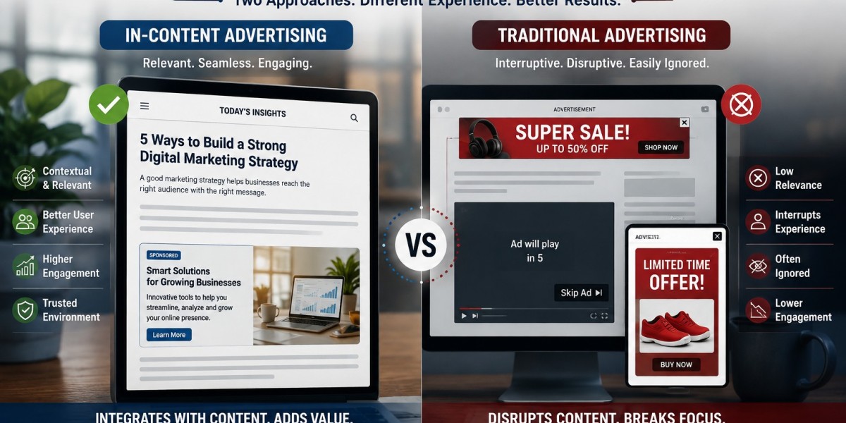 In-Content vs Traditional Advertising