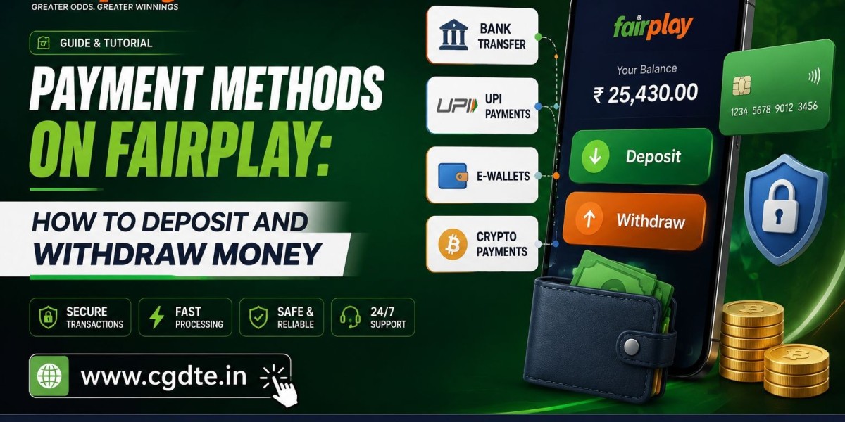 Payment Methods on Fairplay: How to Deposit