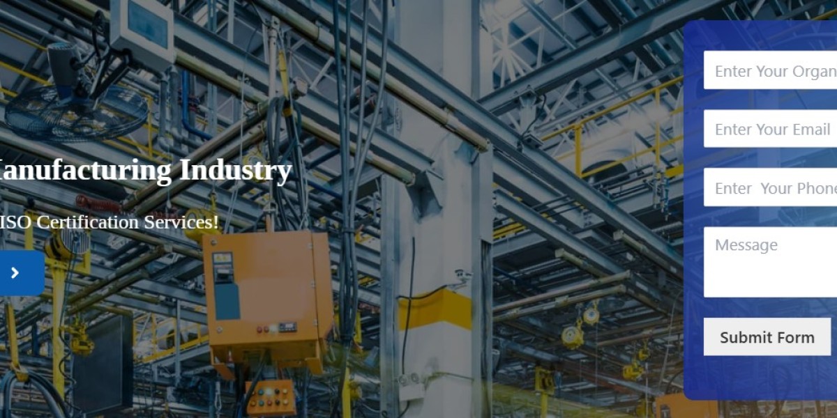 ISO Certification for Manufacturing Industry
