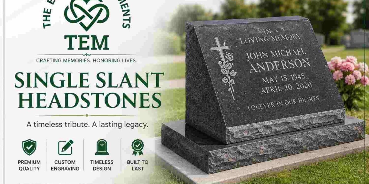 Slant Marker Headstone: A Practical and Elegant