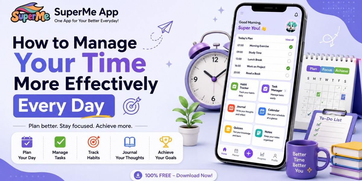 How to Manage Your Time More Effectively Every