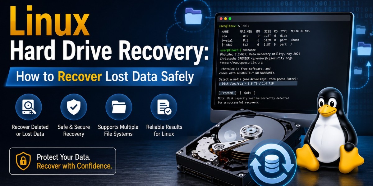 Linux Hard Drive Recovery: How to Recover Lost