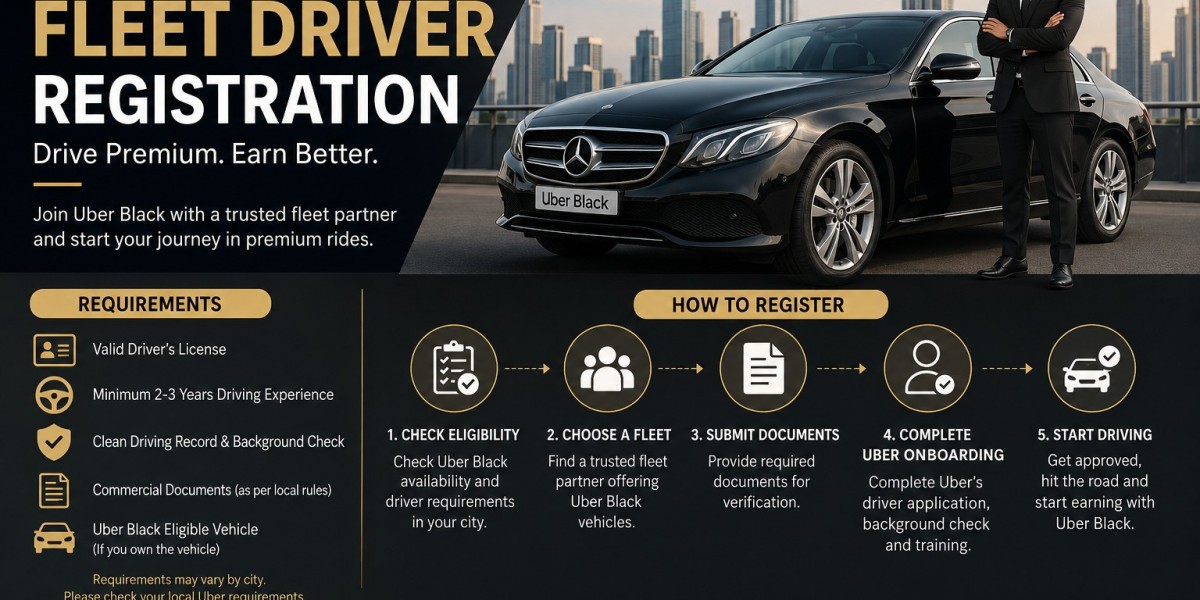 Uber Black Fleet Driver Registration