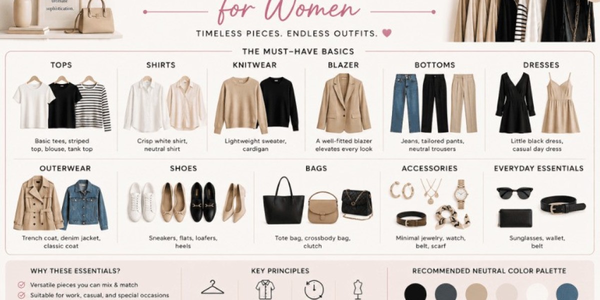 Capsule Wardrobe Checklist: Essentials Closet.