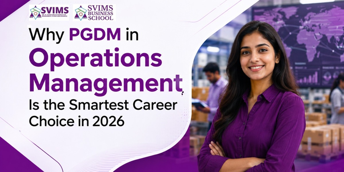 Why PGDM in Operations Management Is the Smarte