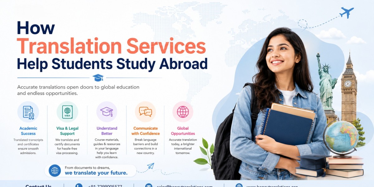 Translation Services Help Students Study Abroad