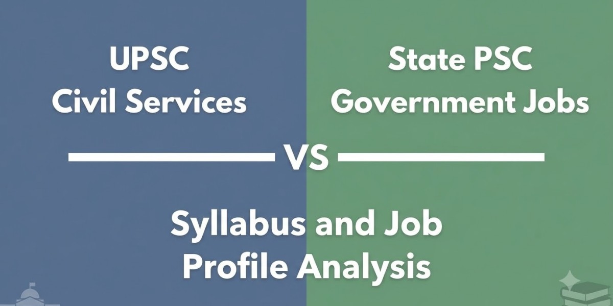 UPSC Civil Services vs State PSC Government Job
