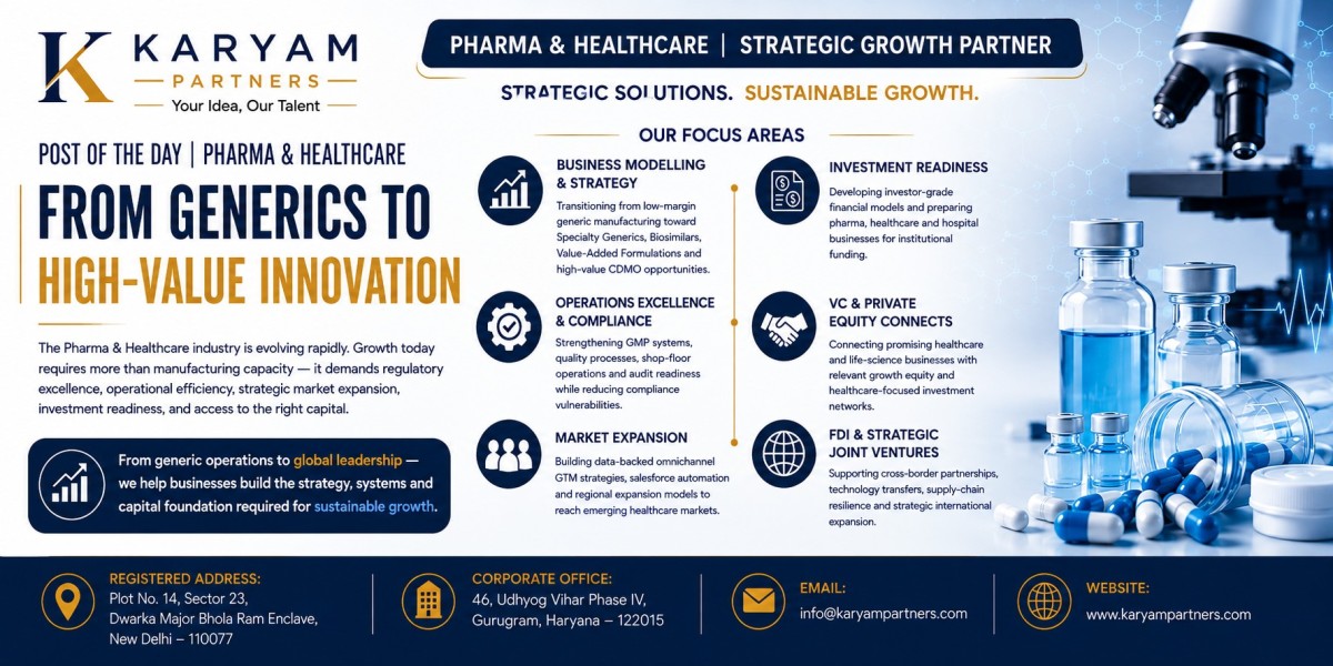 From Generics to High-Value Innovation