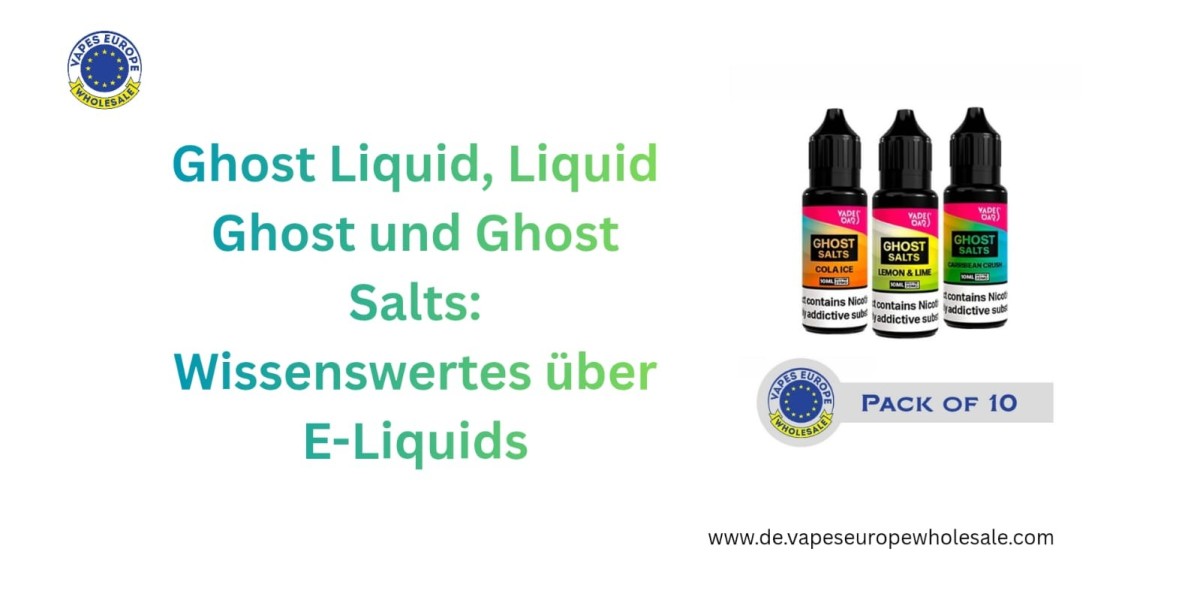 Ghost Liquid, Liquid Ghost und Ghost Salts: