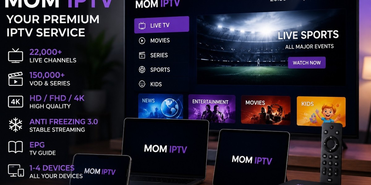 MOM IPTV: Discover Live TV and On-Demand Entert