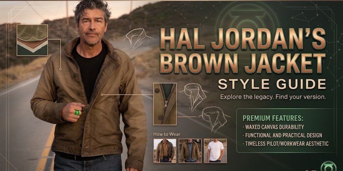 Hal Jordan Lanterns Brown Jacket Style Guide