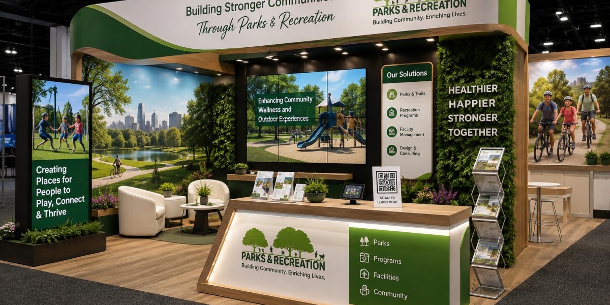 Sustainable Parks & Recreation Trade Show Booth