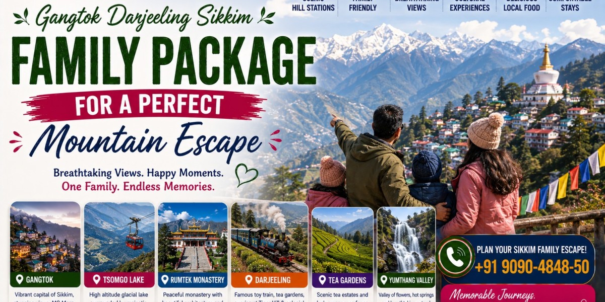 Gangtok Darjeeling Sikkim Family Package 2026