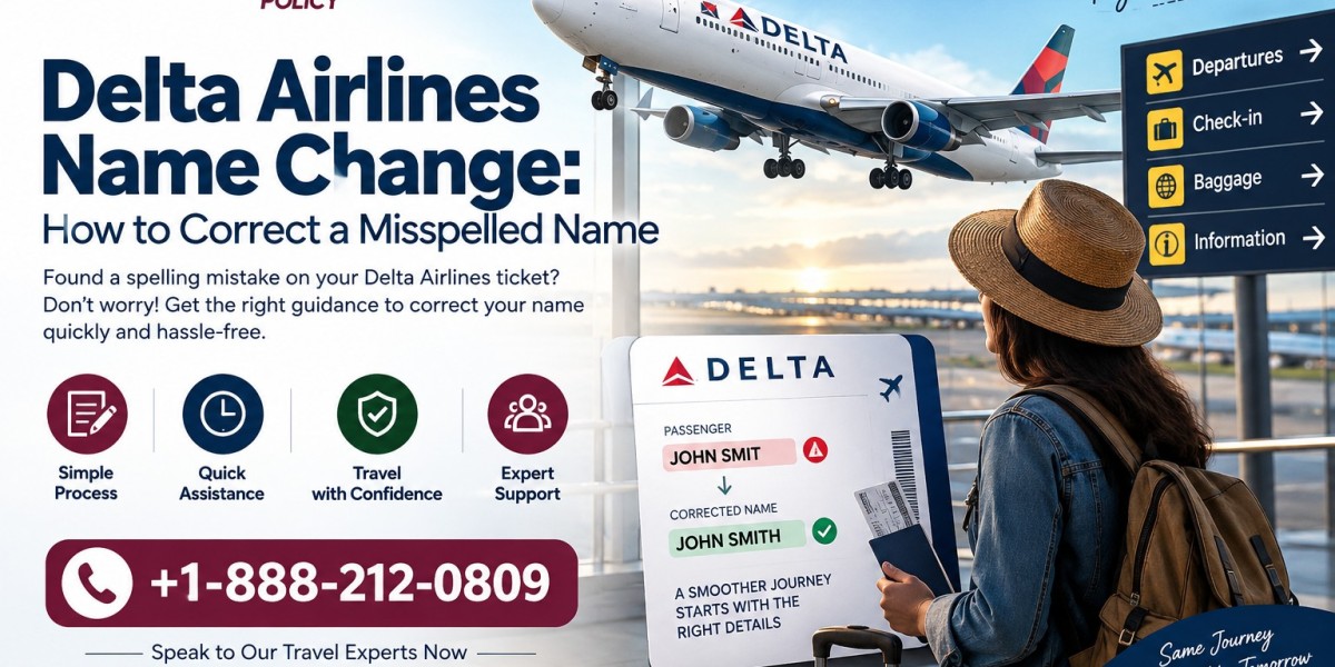 Delta Airlines Name Change: How to Correct a Mi