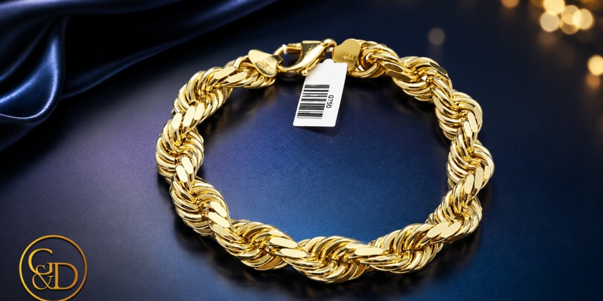 Buy 10k 14k Gold Miami Cuban Bracelets in Texas