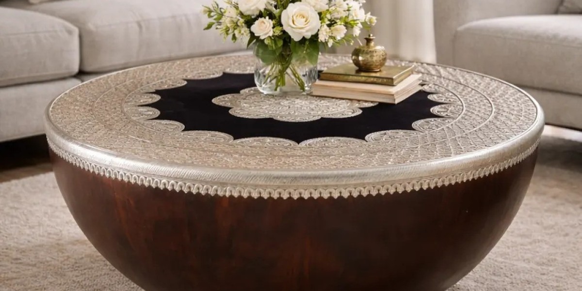 Silver Coffee Table: A Modern Centerpiece