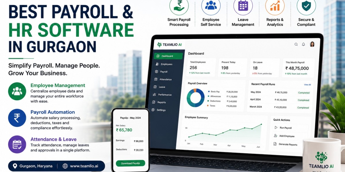 Best Payroll & HR Software in Gurgaon | Teamlio