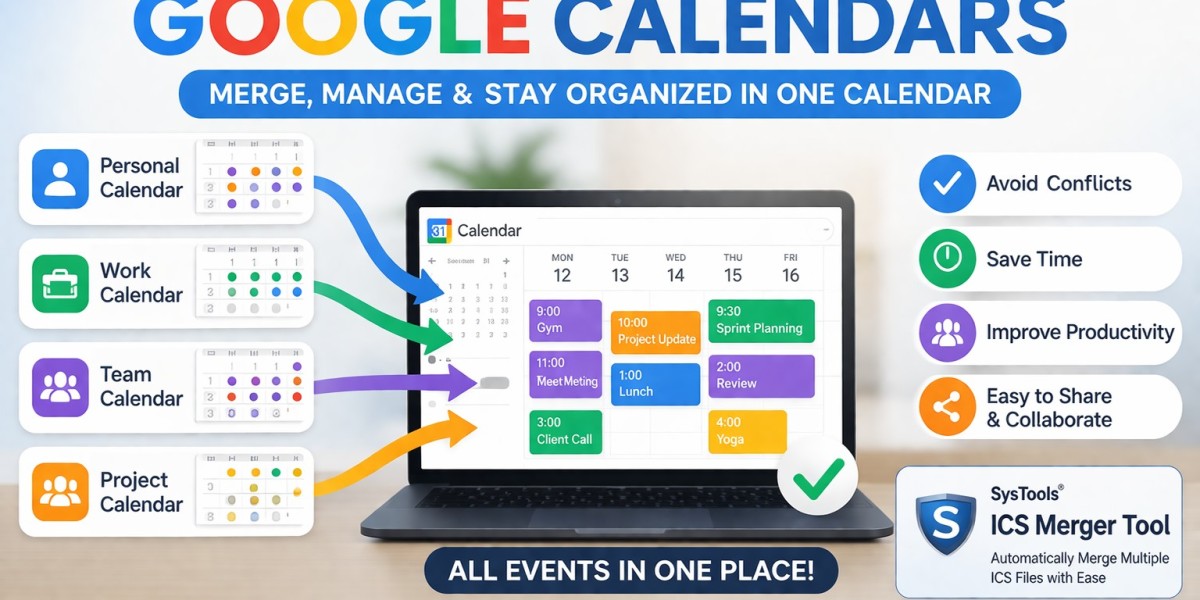 How to Consolidate Google Calendars?
