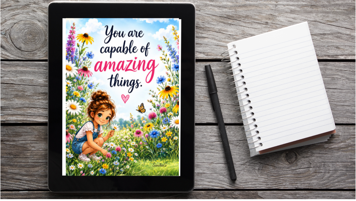 6 Printable 5x7 Encouragement Cards