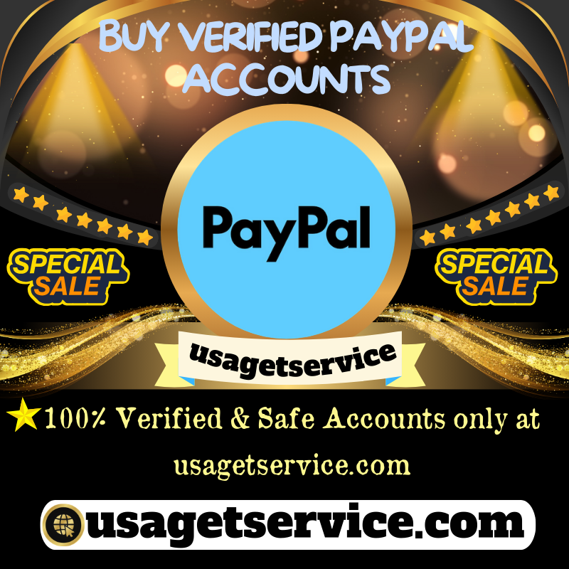 Get Verified PayPal Accounts - Old/New (Business/Personal)
