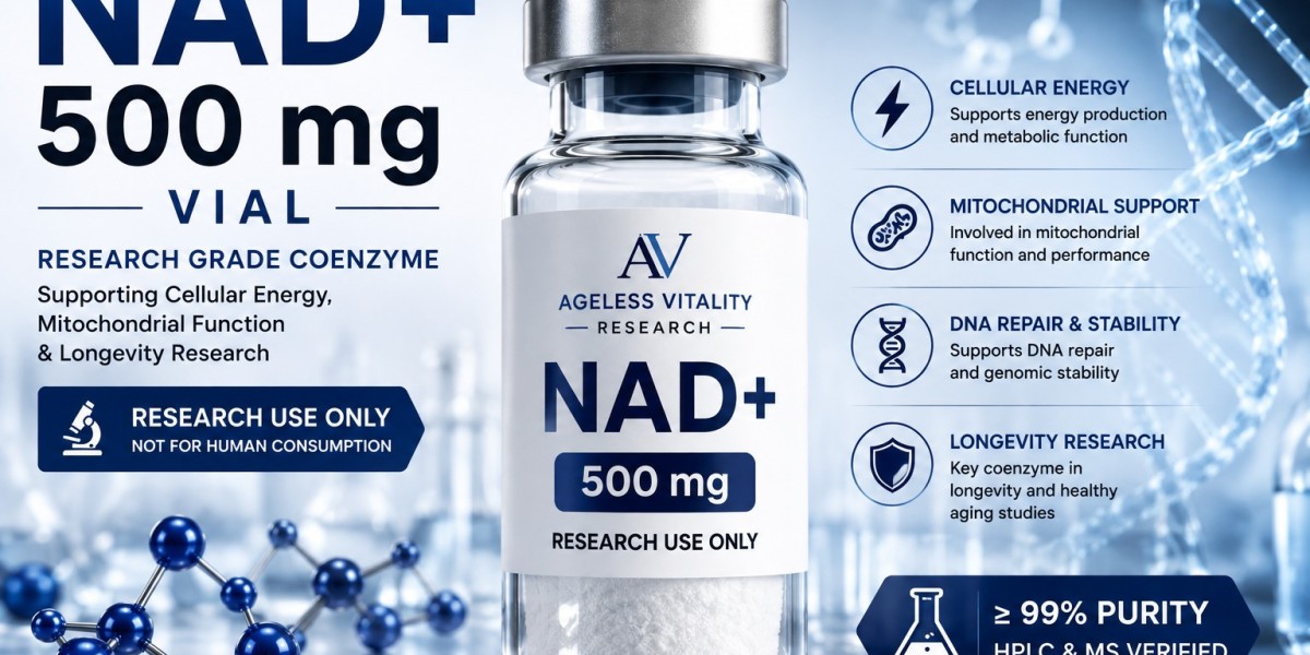 NAD+ 500 mg Vial: Exploring Cellular Metabolism